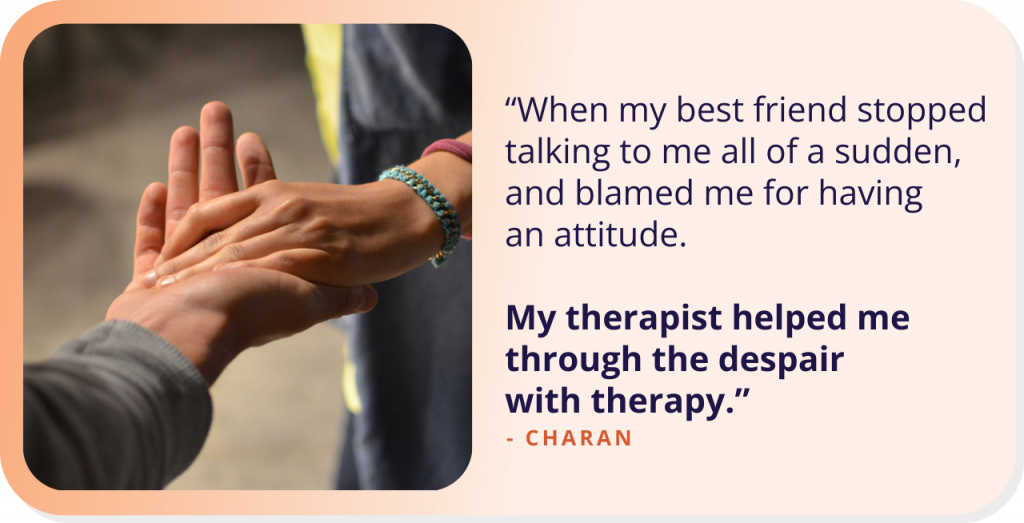 Discovering the Mirror of Self-Improvement With Therapy- Charan’s Transformation Journey