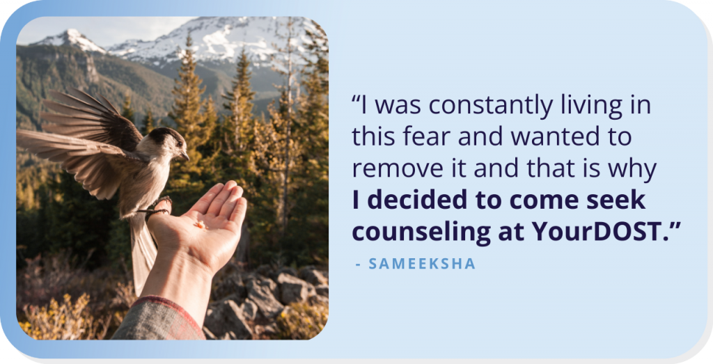 This Is How Sameesha Let Go Of Her Past And Conquered Fear One Day At A Time Through Counseling