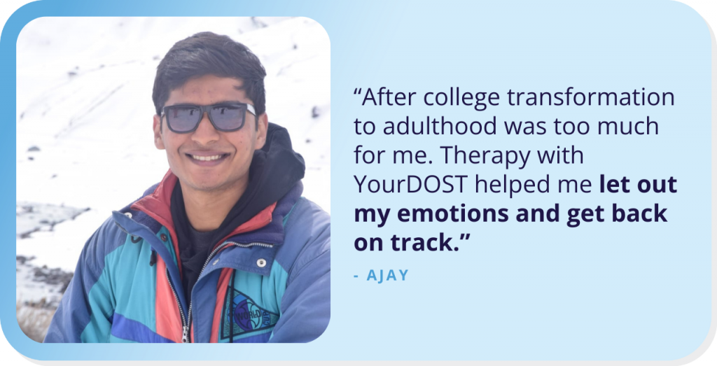From Work Pressure to Work-Life Balance: Ajay’s Story of Evolution Through Therapy