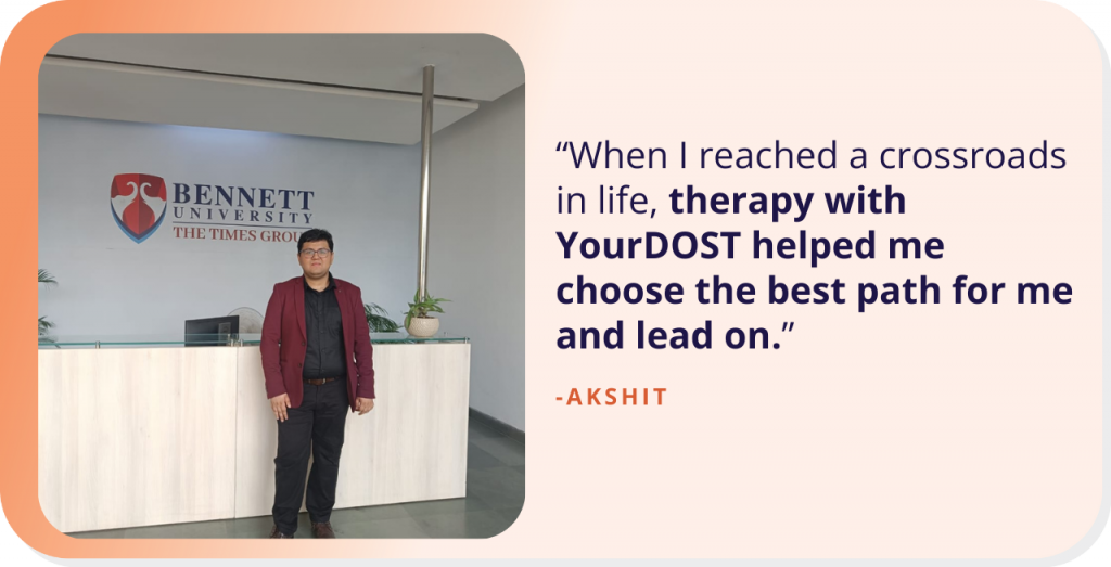Living Life on His Terms With Confidence: Akshit’s Journey with Therapy
