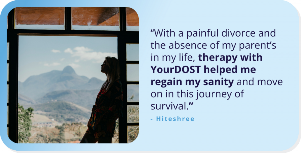 Hiteshree’s Story of Strength: Wading through the Sea of Loss with Therapy