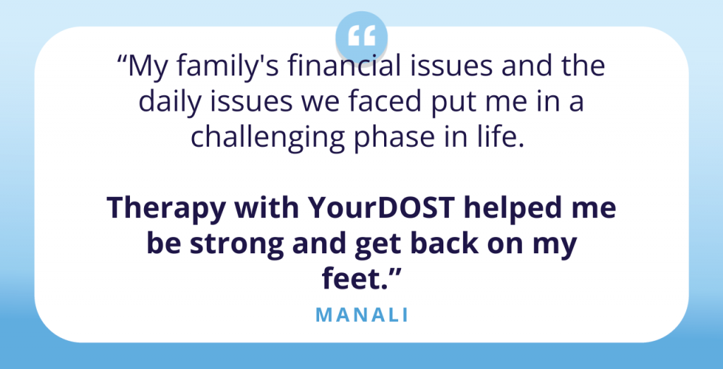 Manali’s Story of Breaking the Tangled Chains of Challenges with Therapy