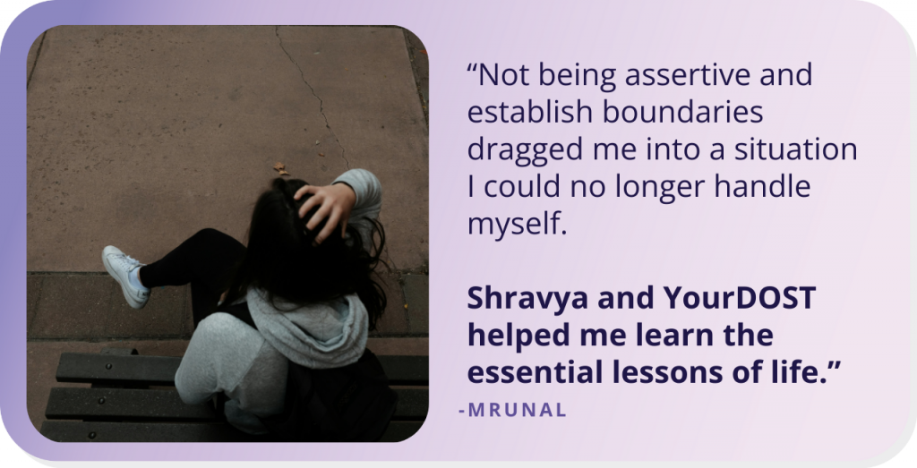 Mrunal’s Tale of Learning To Create Healthy Boundaries with Therapy