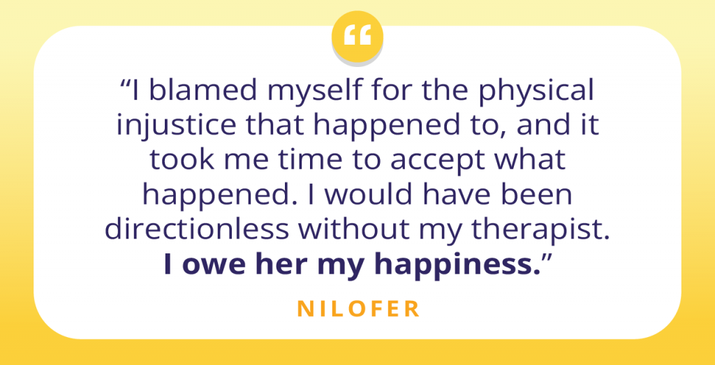 Nilofer’s Story Of Vigorously Standing Back Up On Her Feet Post Therapy