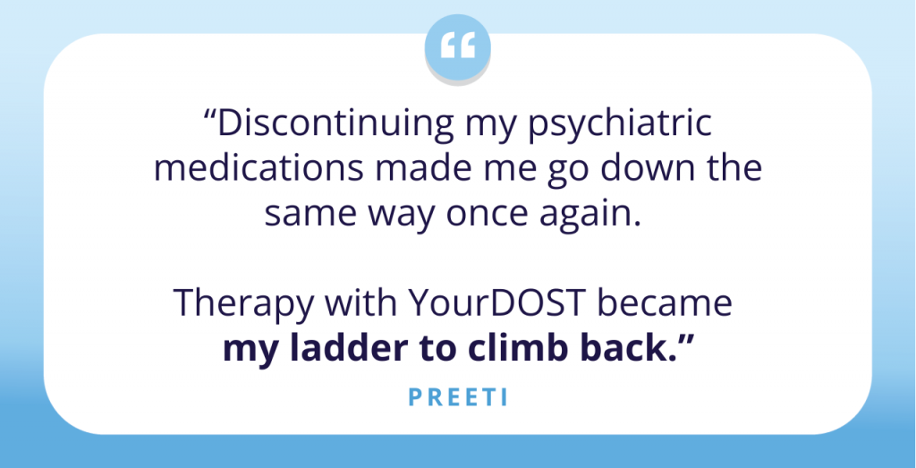 The Transformation Story of Preeti Through Highs and Lows with Therapy