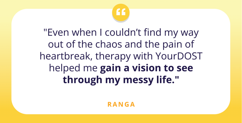 Overcoming The Pain of Heartbreak: Ranga’s Story of Rebirth