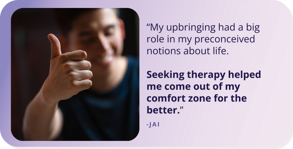 Challenging the Notions of Life with Therapy: Jai’s Story of Rediscovery