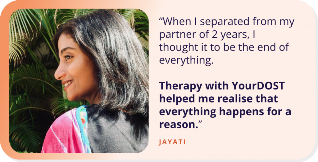 Awaiting The Passing of The Storm with Therapy: Jayati’s Story of Hope