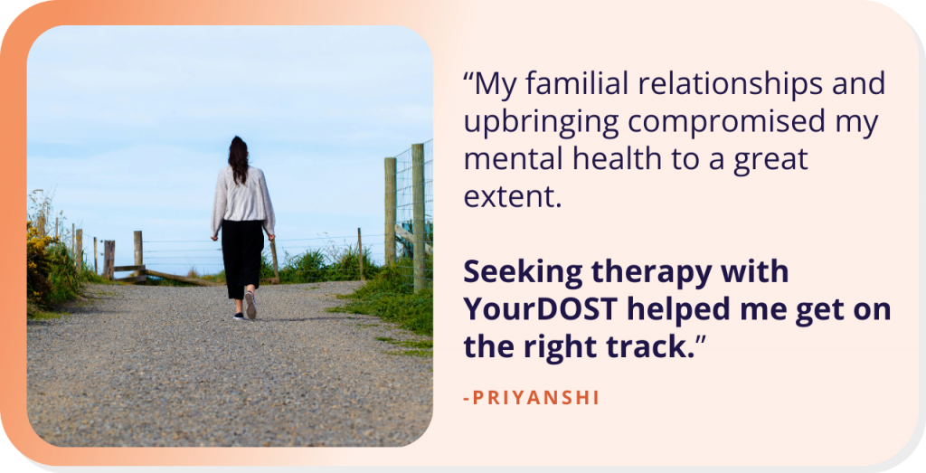 Priyanshi’s Journey of Cutting Down the Vines That Held Her Back with Therapy