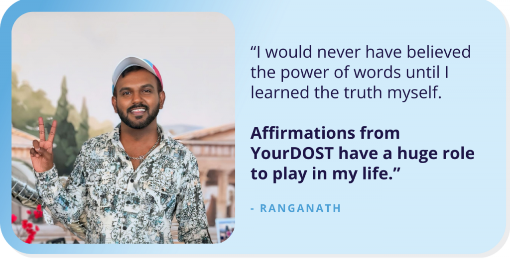 Power of Affirmations: Ranganath’s Story of Transformation with Therapy