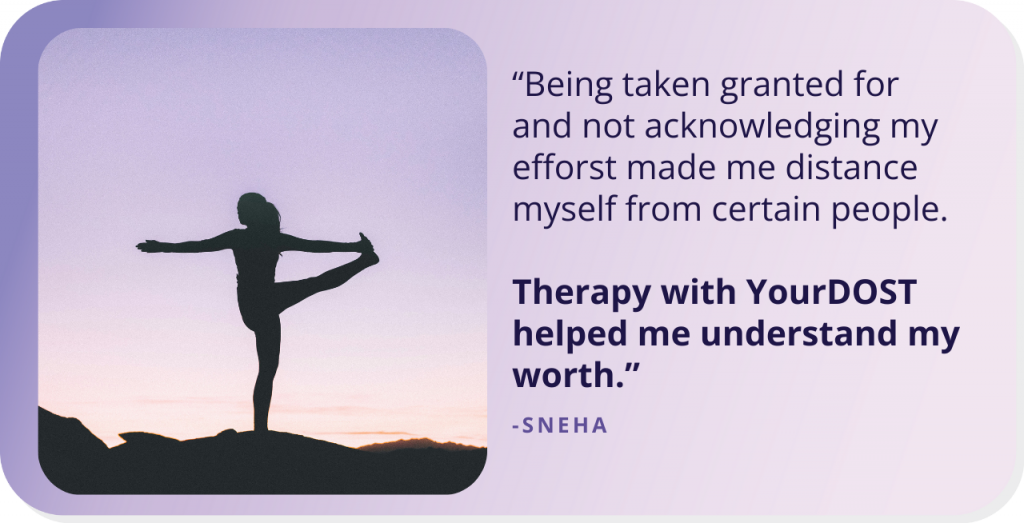 Learning The Secrets of Self-Love with Therapy: Sneha’s Story of Improvement