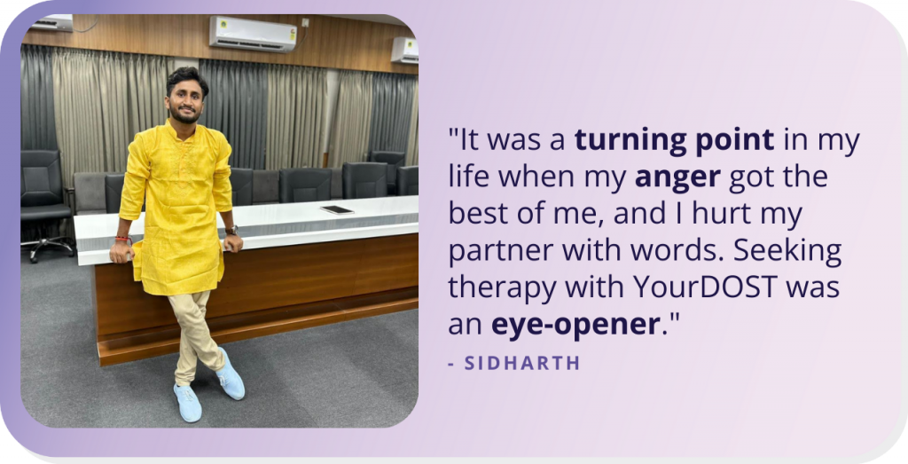 Casting The Spell of Therapy To Transform into The Best Version of Himself: Sidharth’s Story of Life