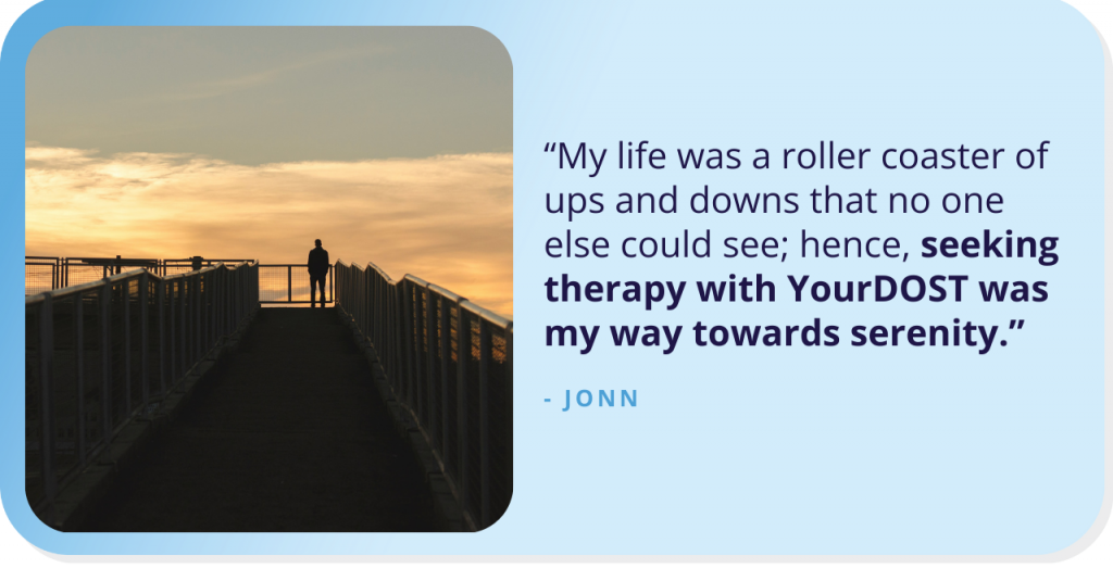 Sailing Through The Roaring Waves of Life With Determination: Jonn’s Story of Therapeutic Healing