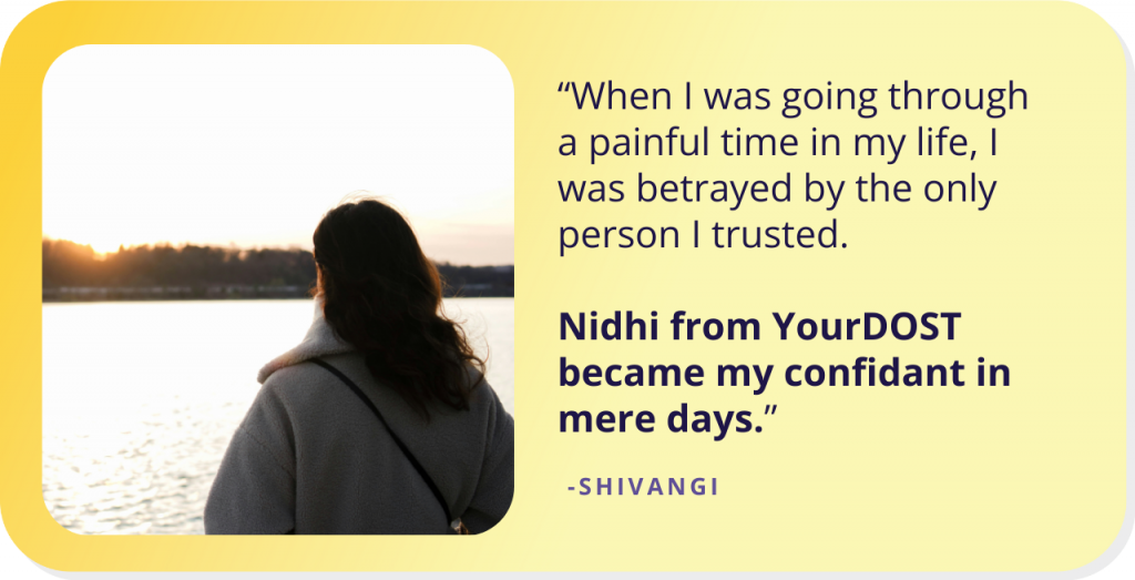 Turning the Path of Heartbreak into Hope: Shivangi’s Journey with Therapy.