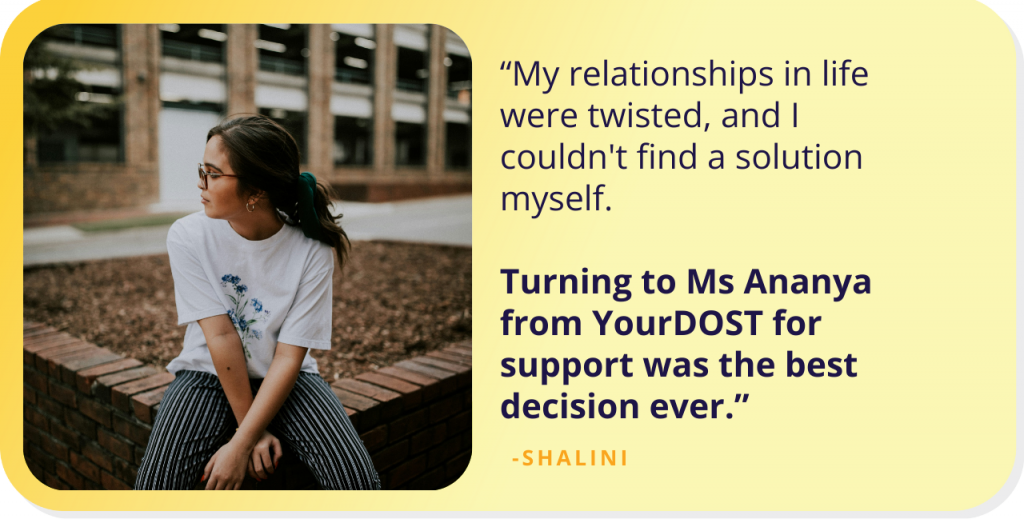 Shalini’s Journey of Unwinding the Tangled Threads of Relationships with Therapy
