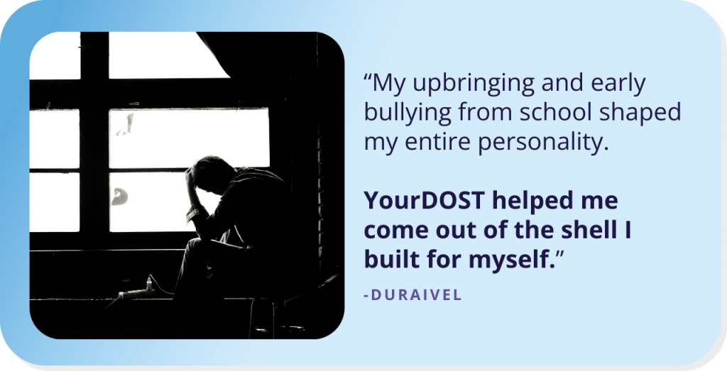 Duraivel’s Journey of Learning Through His Experiences and Therapy