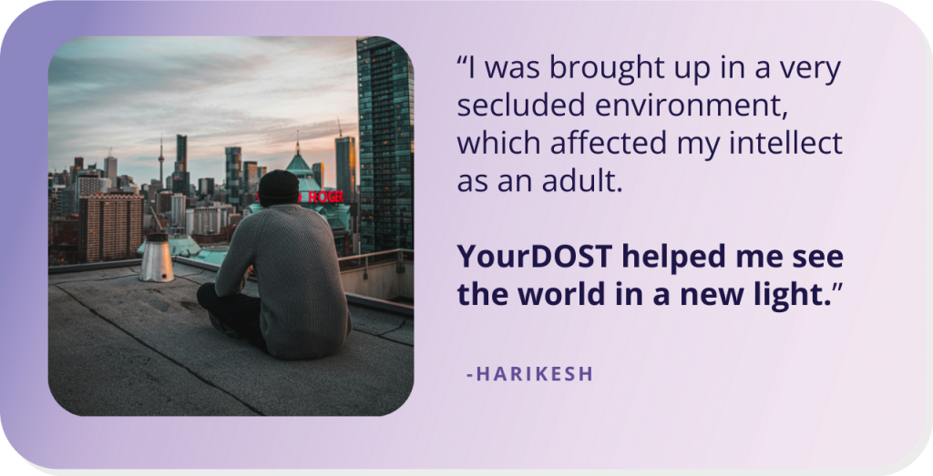 Harikesh’s Story of Seeing the World in New Color With Therapy
