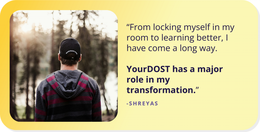 Shreyash’s Story of Opening The Doors of His Personality For the Better with Therapy