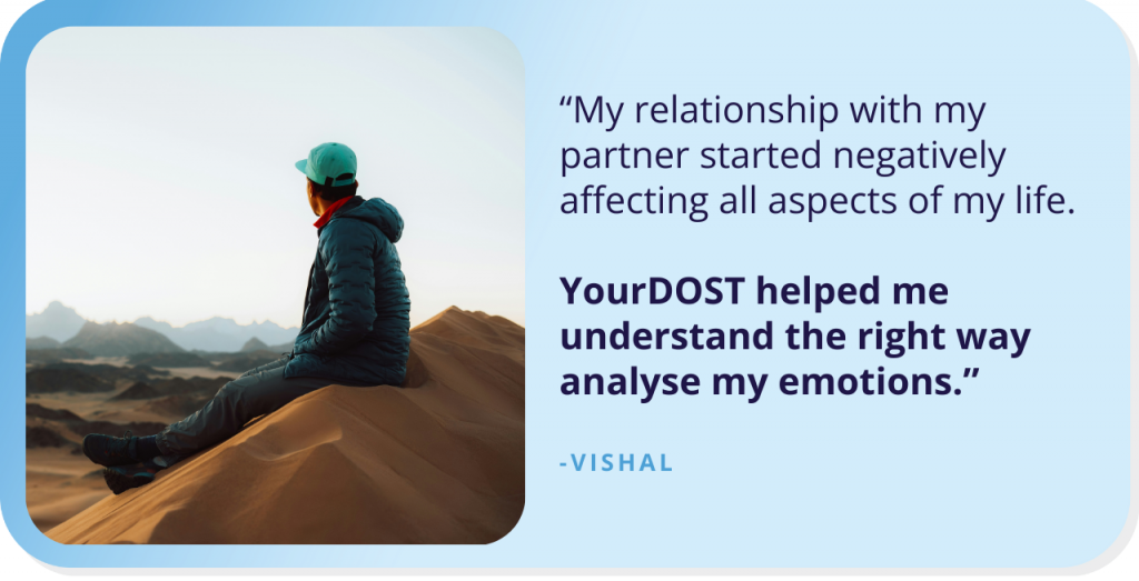 Following The Guiding Lamp of Therapy: Vishal’s Journey of Retrospection