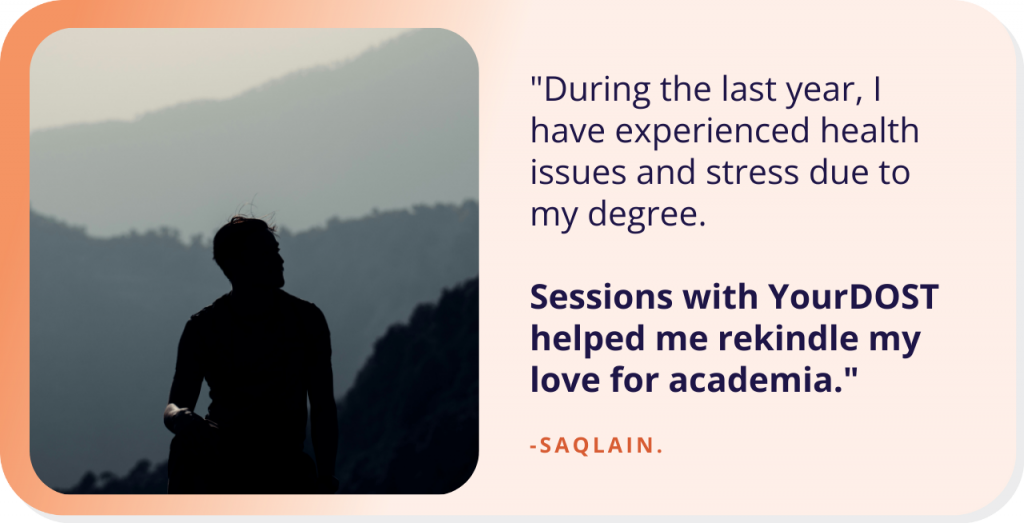 Reconnecting with His Passion Through Therapy, This is Saqlain’s Story