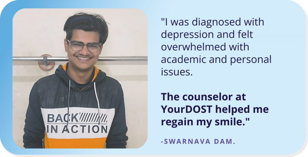 Swarnava’s Journey Of Navigating The Cacoon Of Depression With Therapy