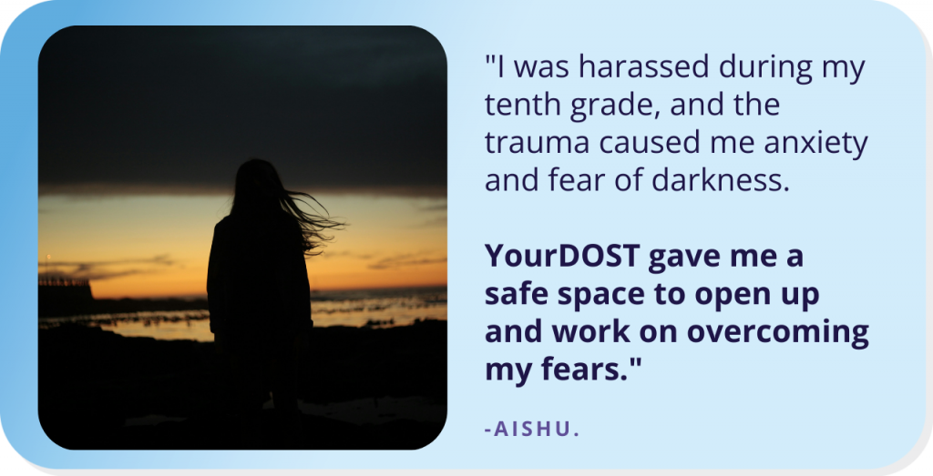 Aishu’s Tale Of Tearing Down The Walls Of Her Trauma Through Therapy