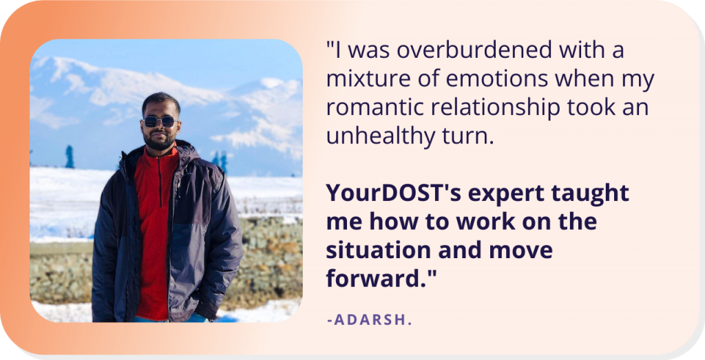Adarsh’s Story Of Conquering The Hurricanes Of Emotions Through Therapy