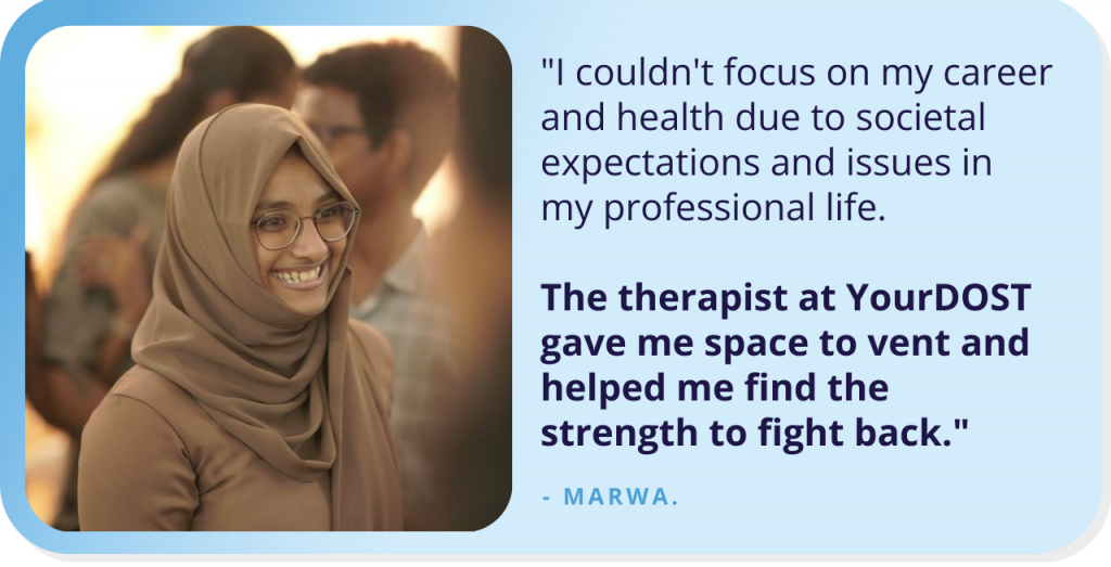 Marwa’s Journey Of Resonating With Her Emotions With Therapy