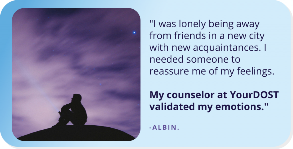 Albin’s Tale Of Overcoming His Loneliness Through Therapy