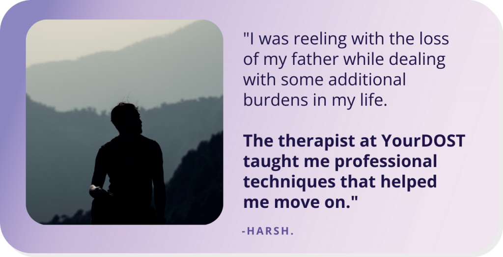 Harsh’s Story Of Retrieving His Mental Peace Through Counseling