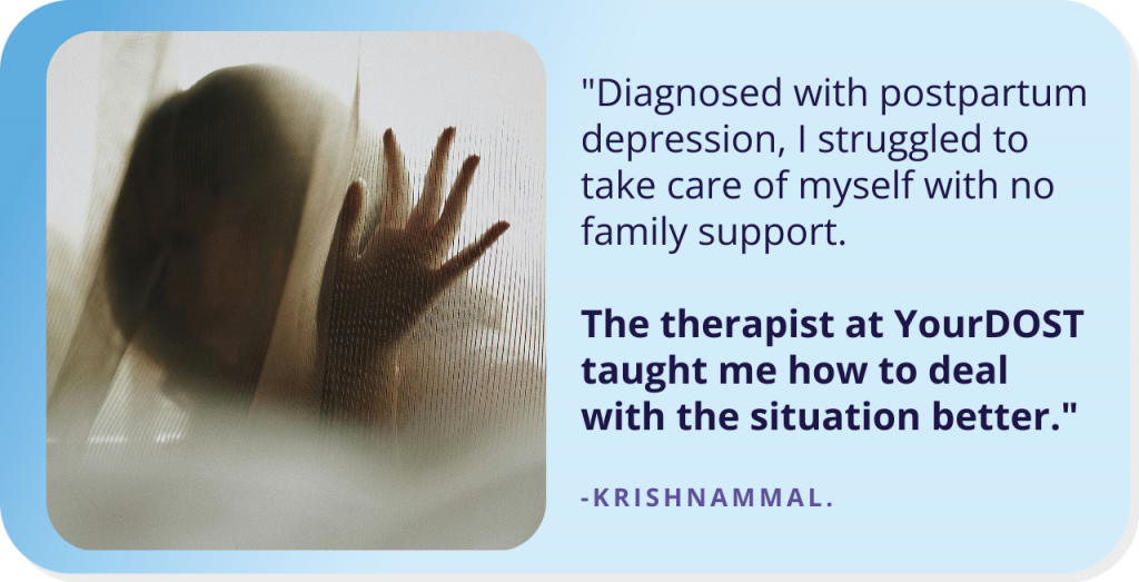 Krishnammal’s Story Of Liberating Herself From Postpartum Depression Through Therapy