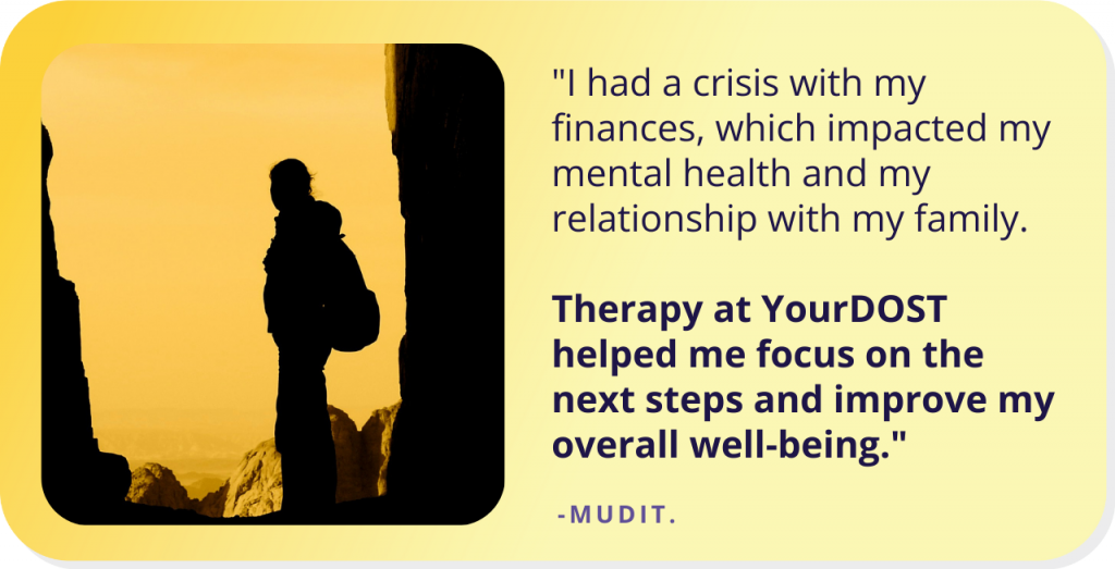 Mudit’s Tale Of Facing Reality And Rewiring His Thoughts Through Therapy