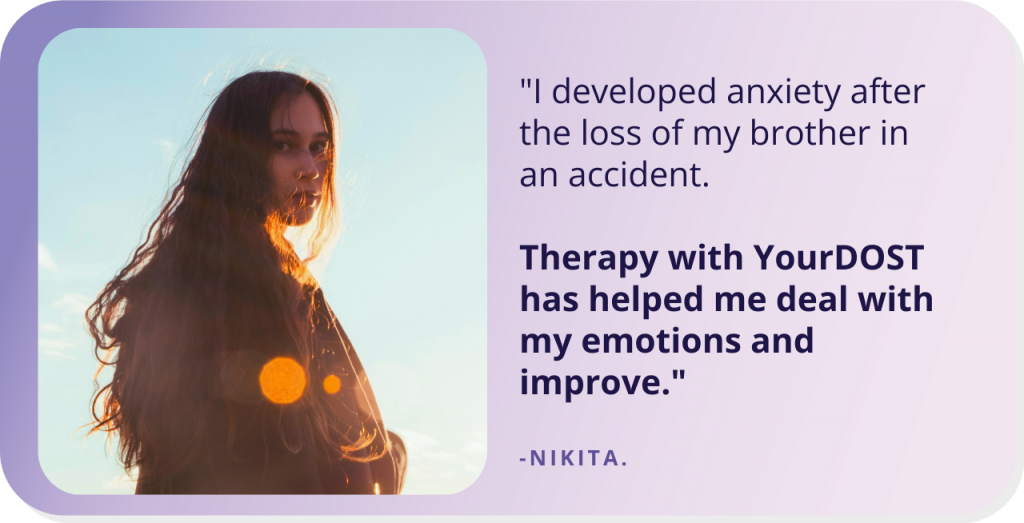 Nikita’s Journey Of Processing Grief And Overcoming The Agony Through Therapy