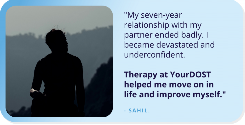 Sahil’s Story Of Sailing Through Stages Of Grief Through Therapy