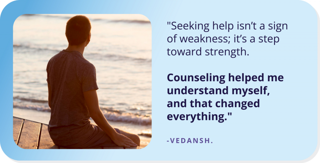 From Silence to Strength: Vedansh’s Journey of Self-Discovery Through Counseling