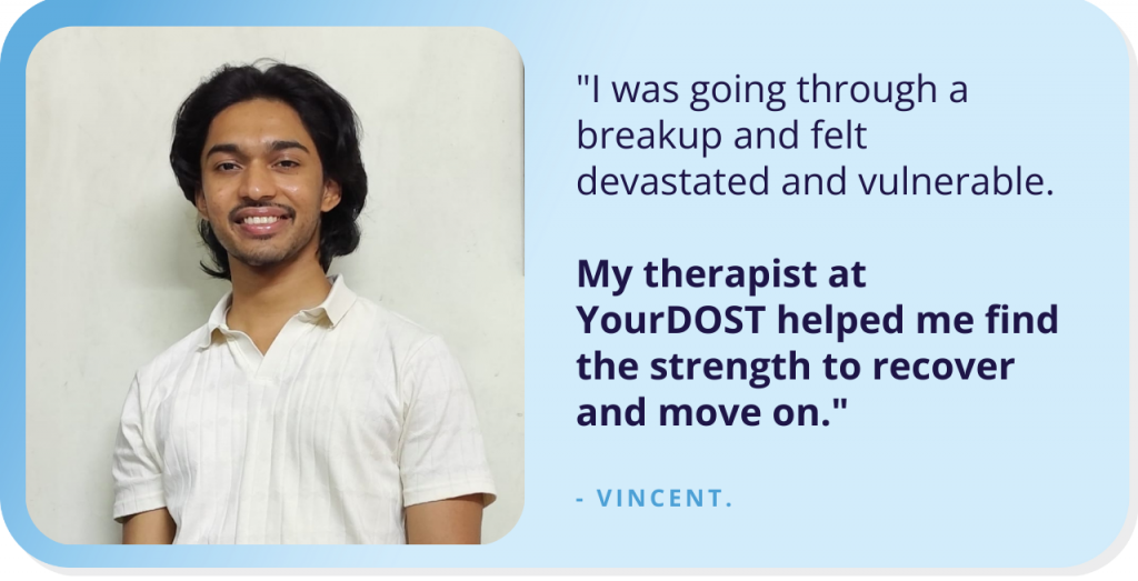Vincent’s Story Finding A Support System Through Counseling