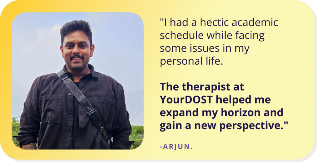 Arjun’s Journey Of Balancing His Emotions And Academics Through Counseling
