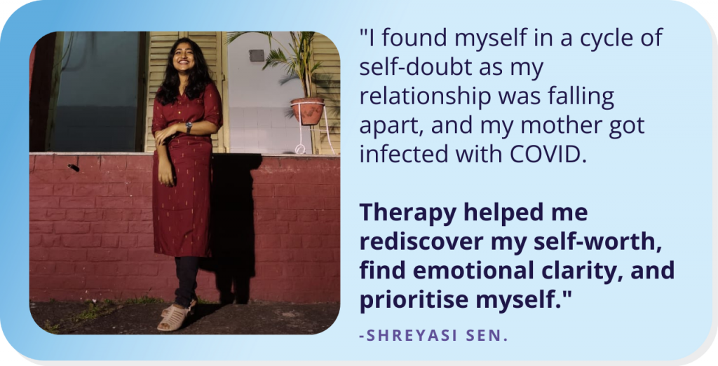 Shreyasi’s Story of Finding Her Voice and Healing Through Therapy
