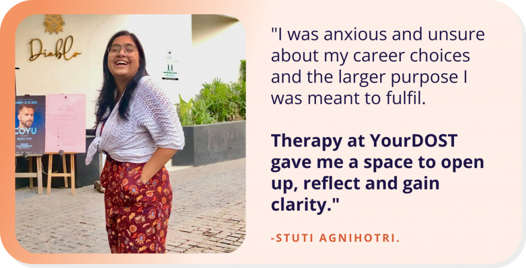 Stuti Agnihotri’s Journey Of Discovering Her Direction Through Counseling