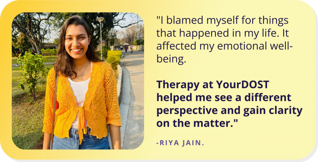 Riya Jain’s Journey Of Restructuring Her Cognitive Thought Patterns Through Therapy