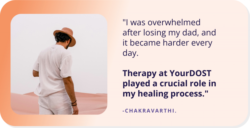 Chakravarthi’s Journey Through Grief And Self-Discovery With Counseling