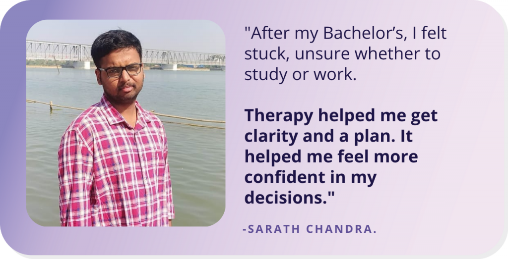 Sarath Chandra’s Story of Breaking The Fog And Finding Direction Through Counseling