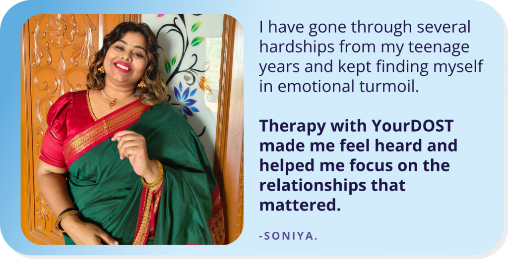 Learning From Vulnerability: Soniya’s Story of Resilience and Revival Through Therapy